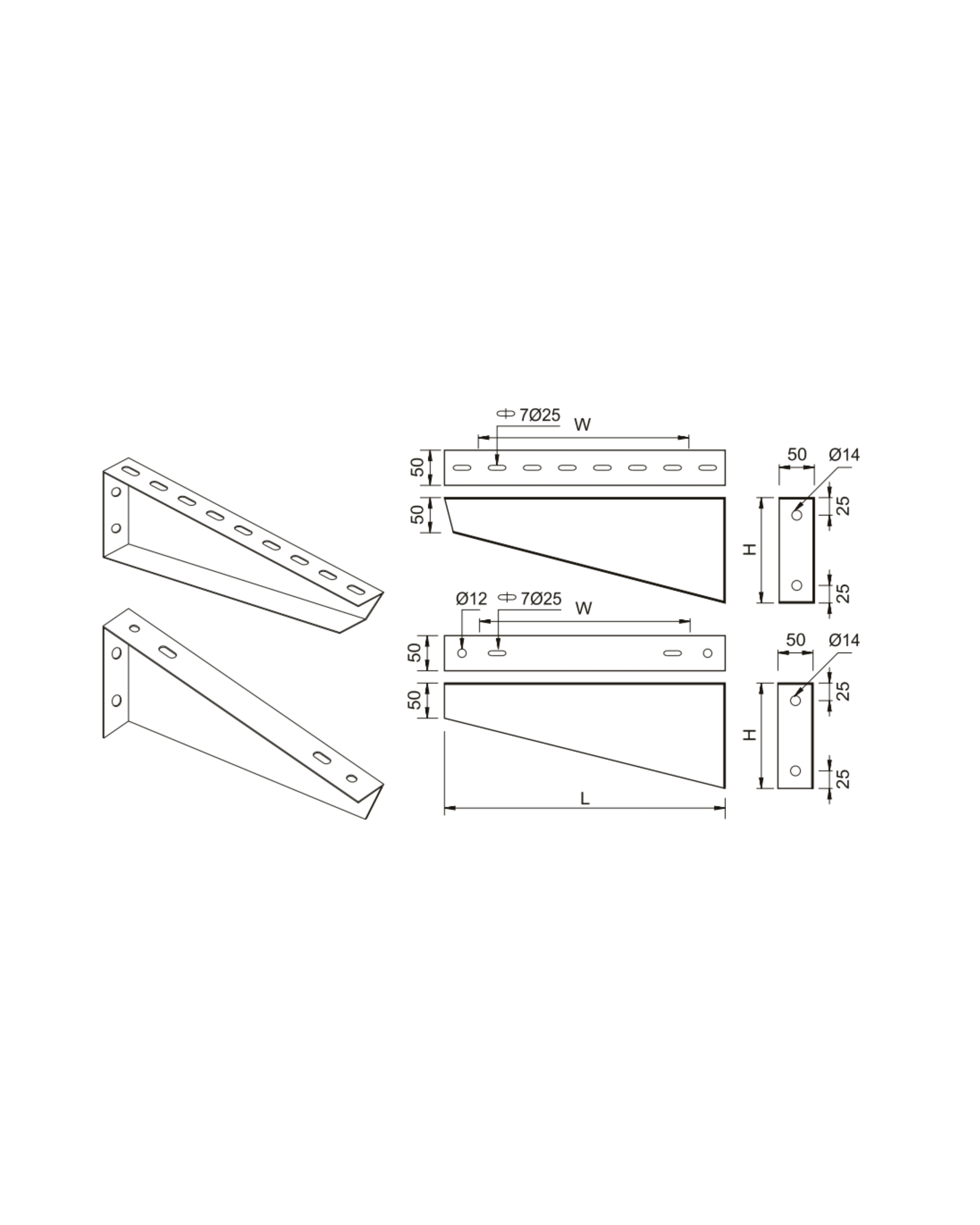 Bracket Support (BS Series)
