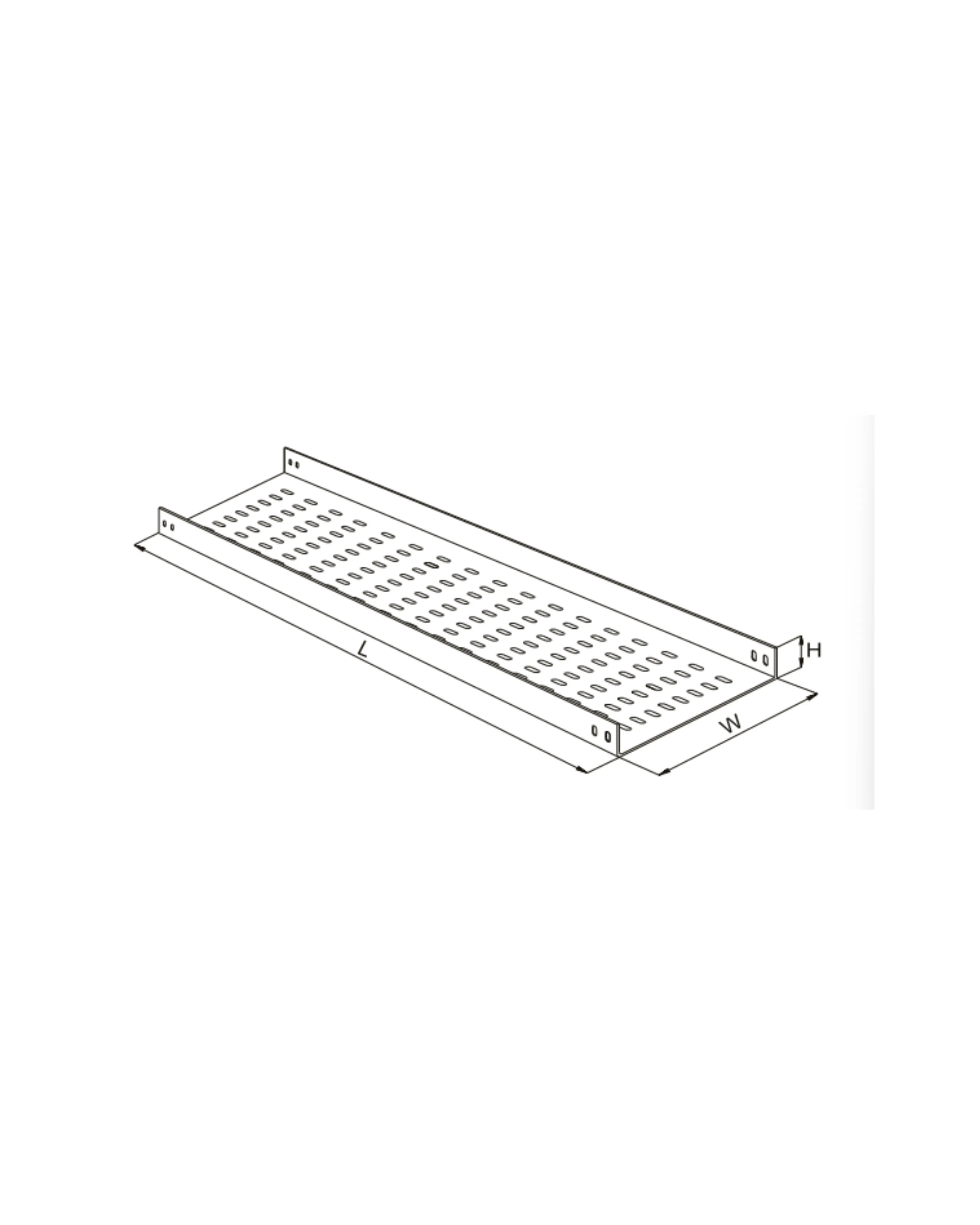 Straight Cable Tray STU - Type
