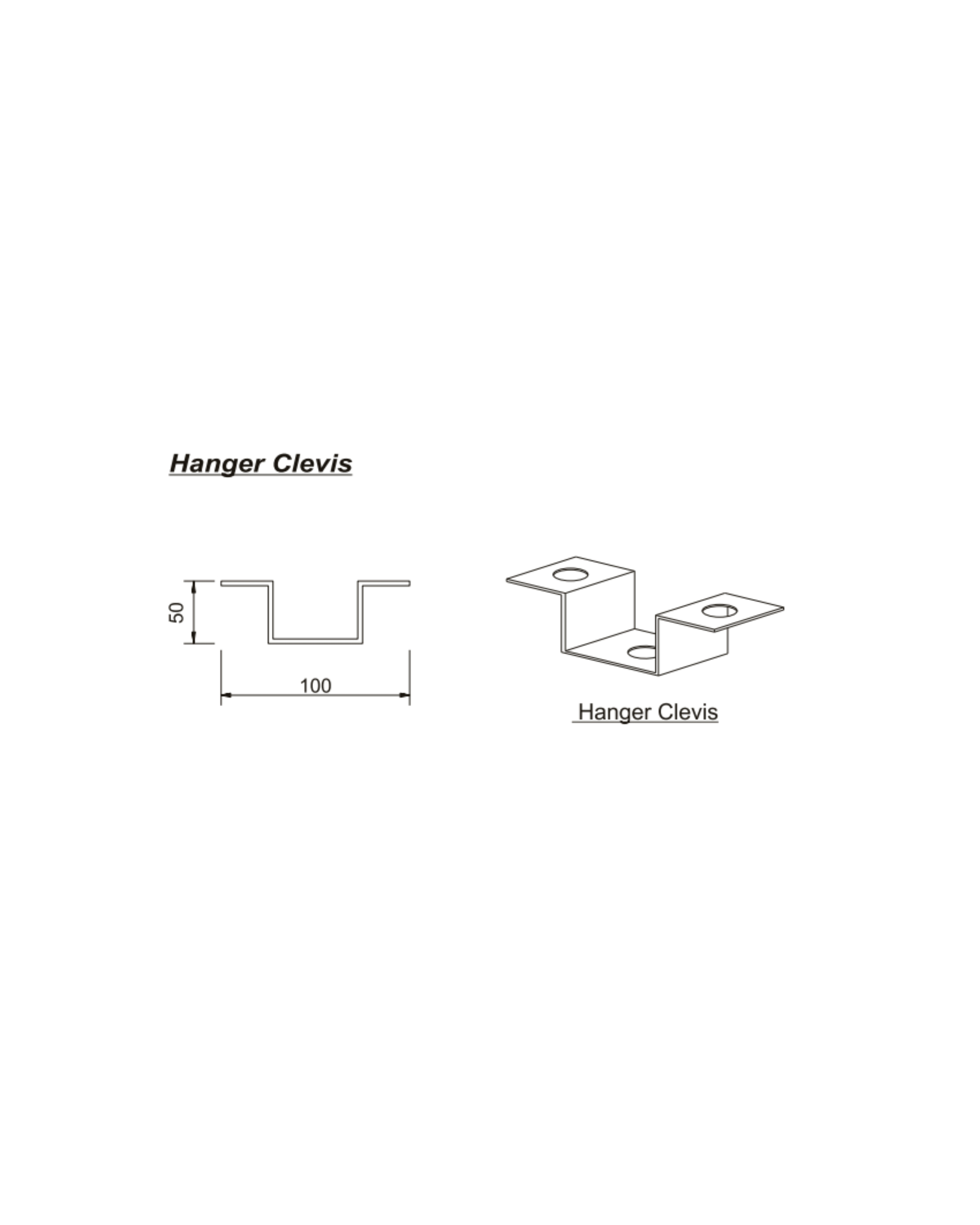 Hanger Clevis