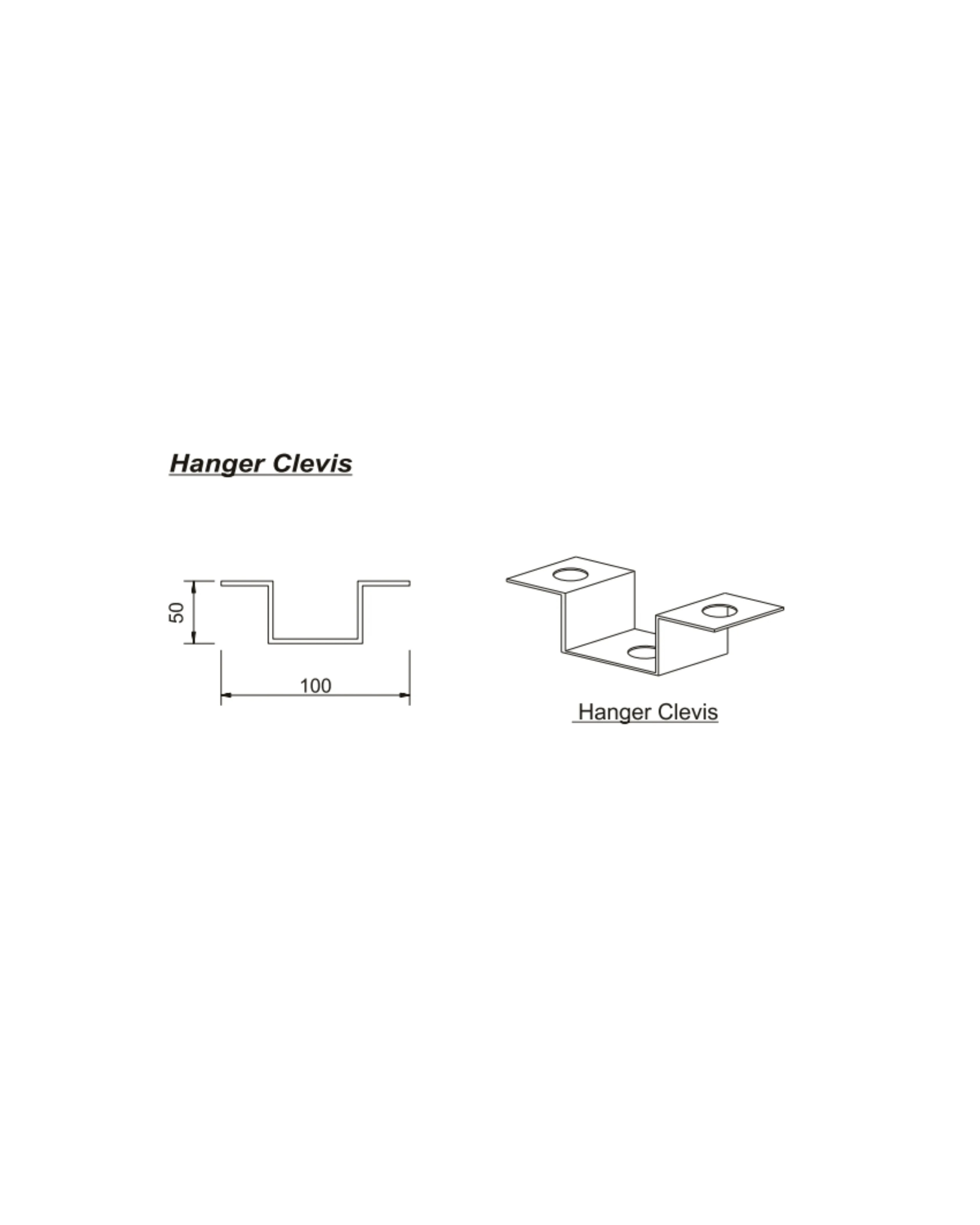 Hanger Clevis