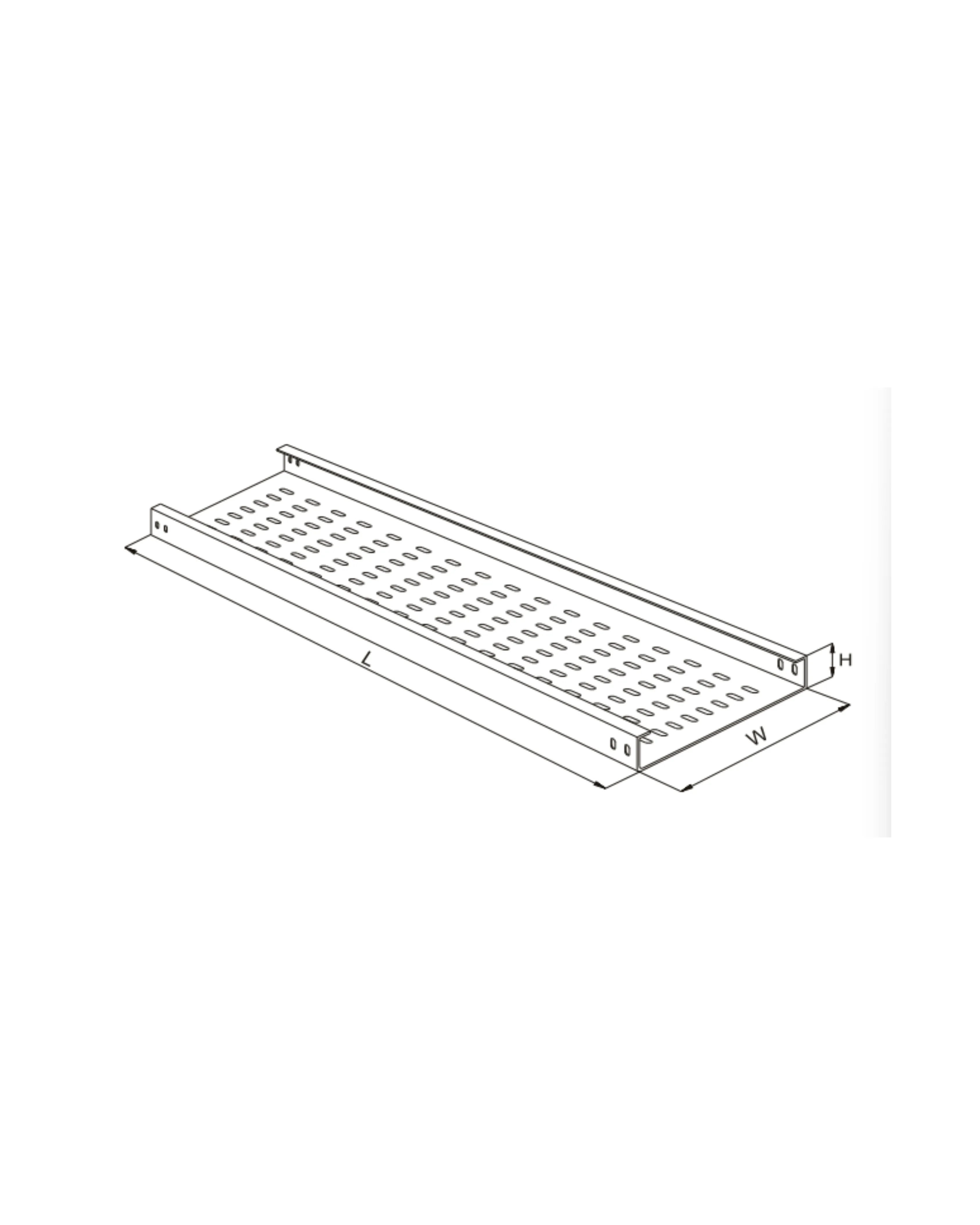 Straight Cable Tray C - Type