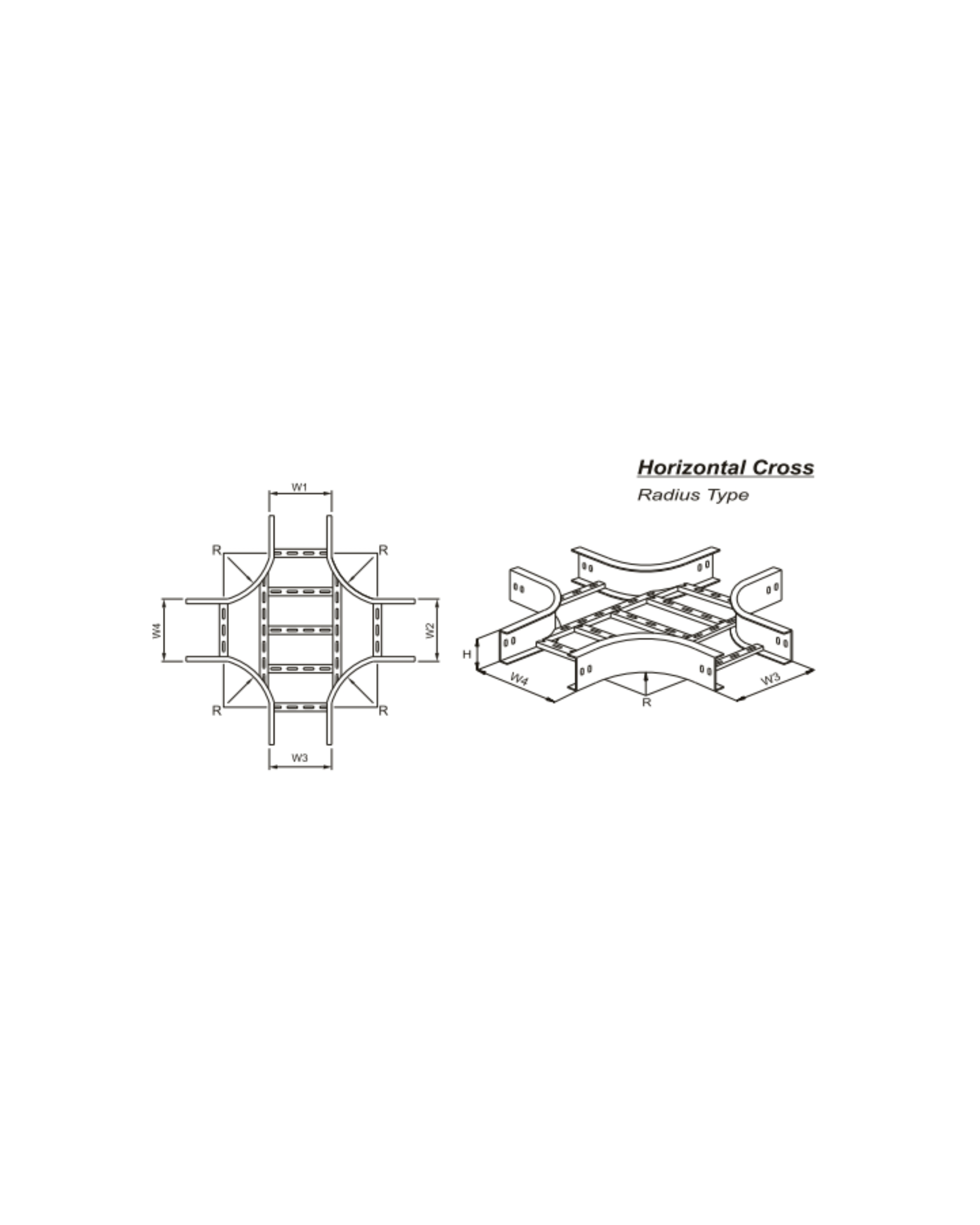 Horizontal Cross U - Type