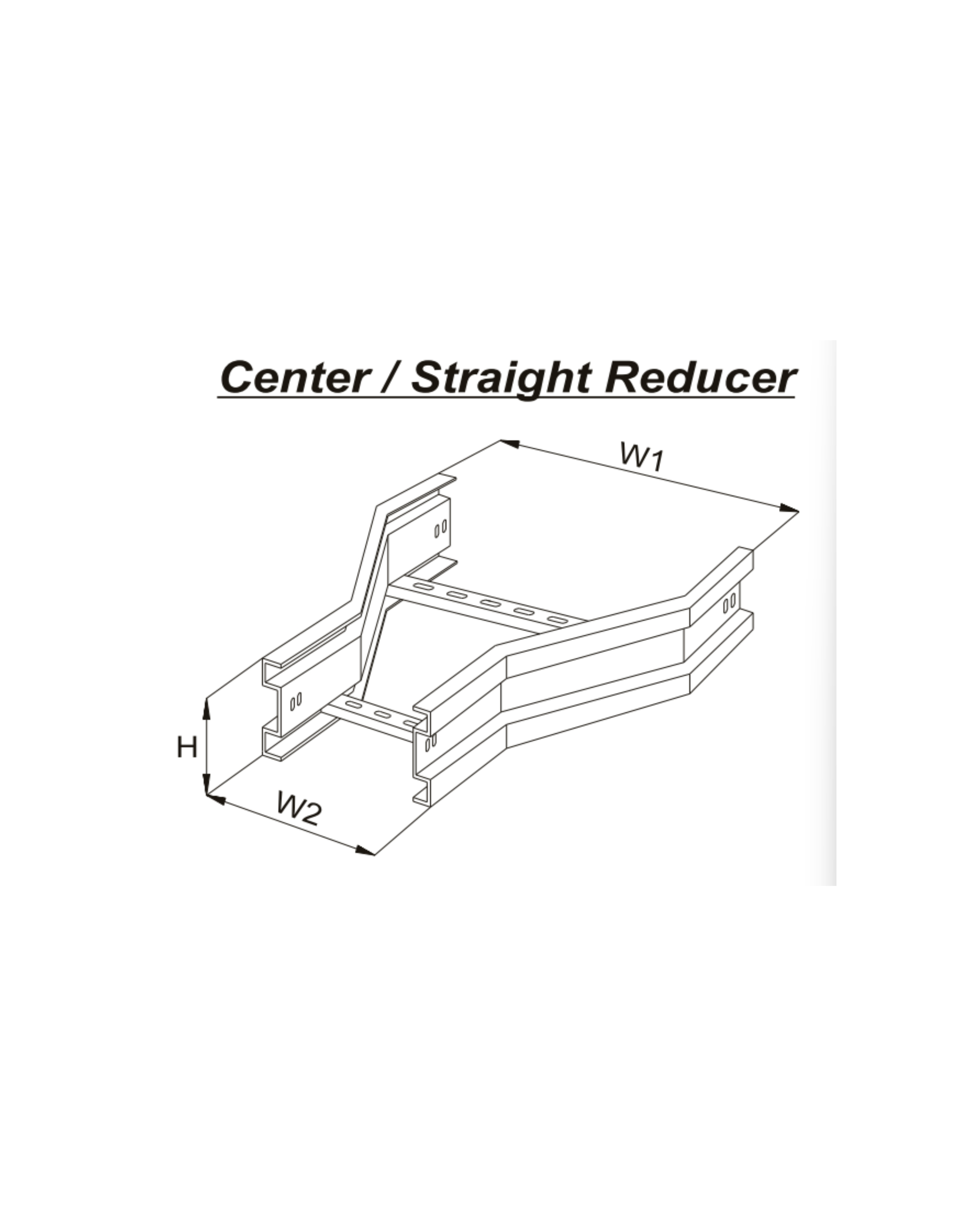 Straight Reducer / Center Reducer SLW - Type