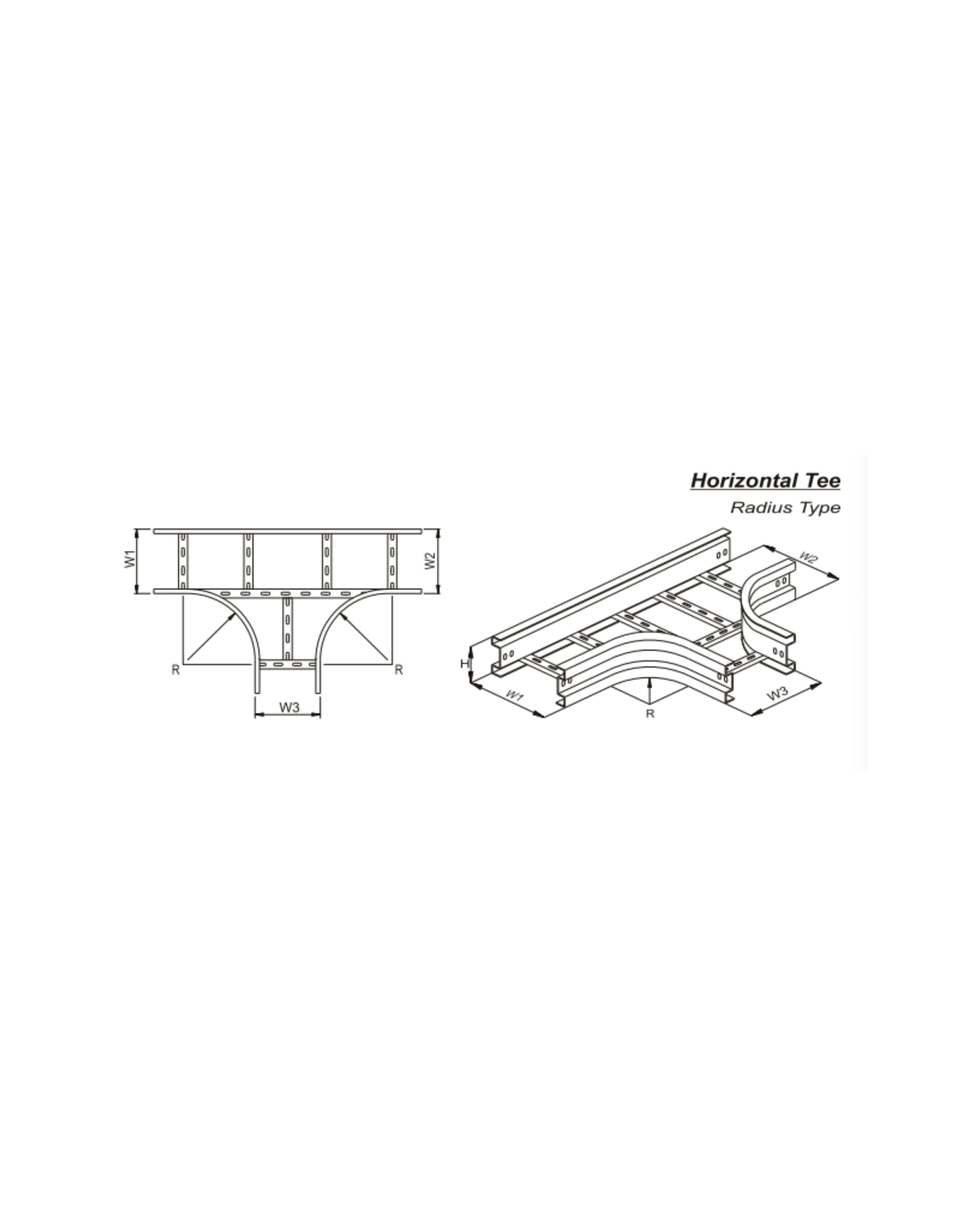 Horizontal Tee SLW - Type