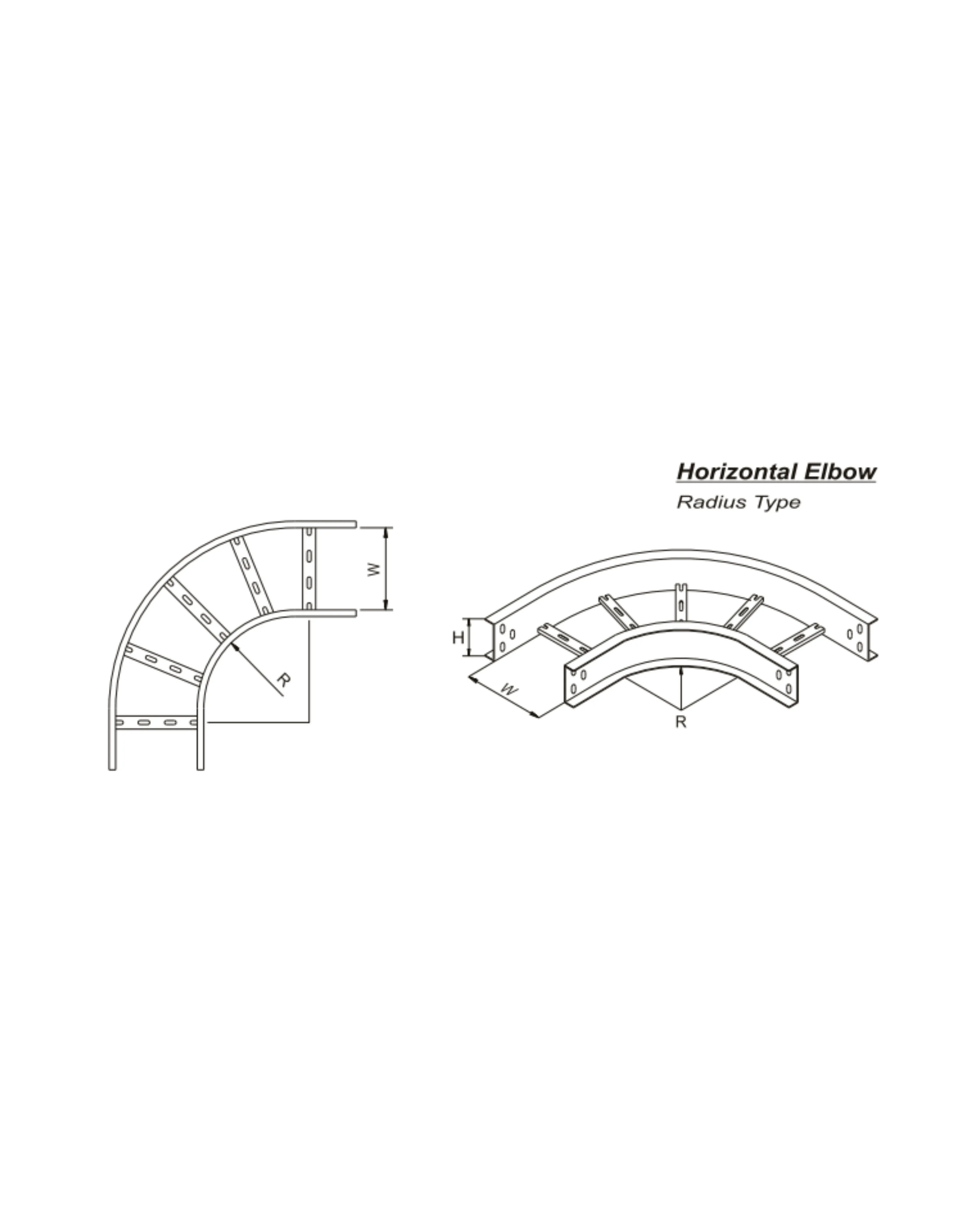 Horizontal Elbow HD / HDC - Type