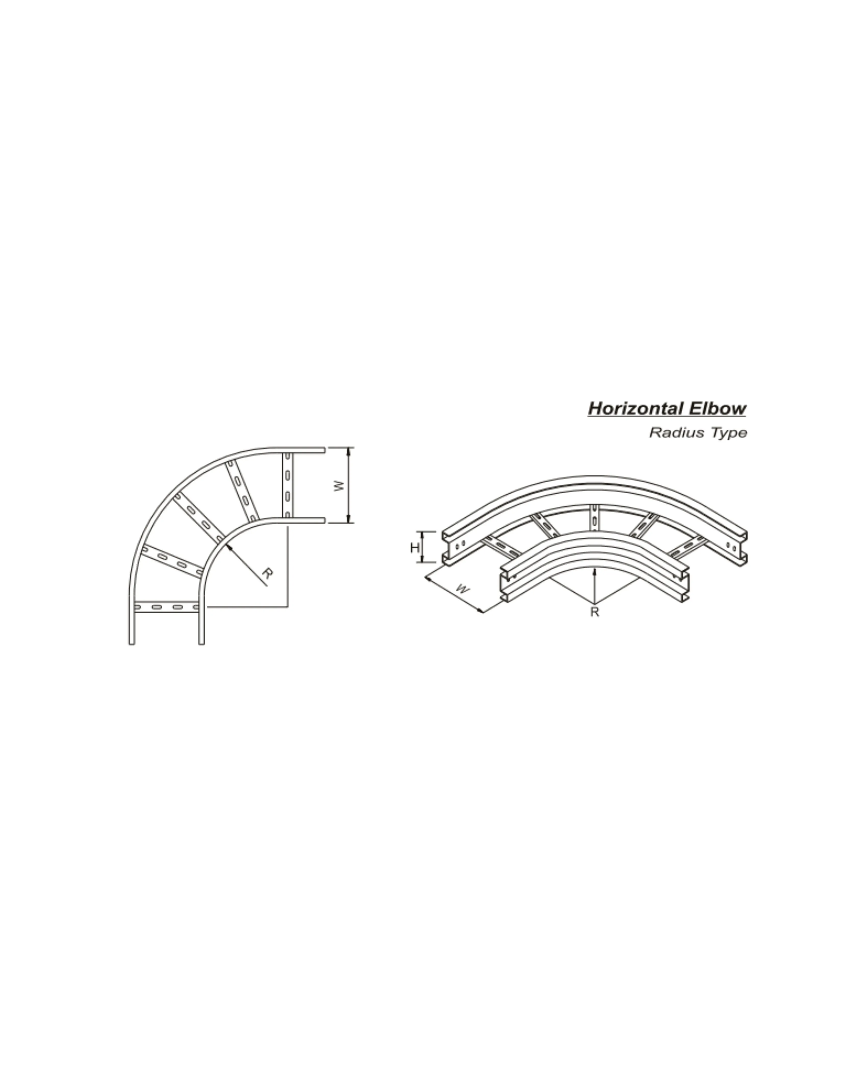 Horizontal Elbow SLW - Type
