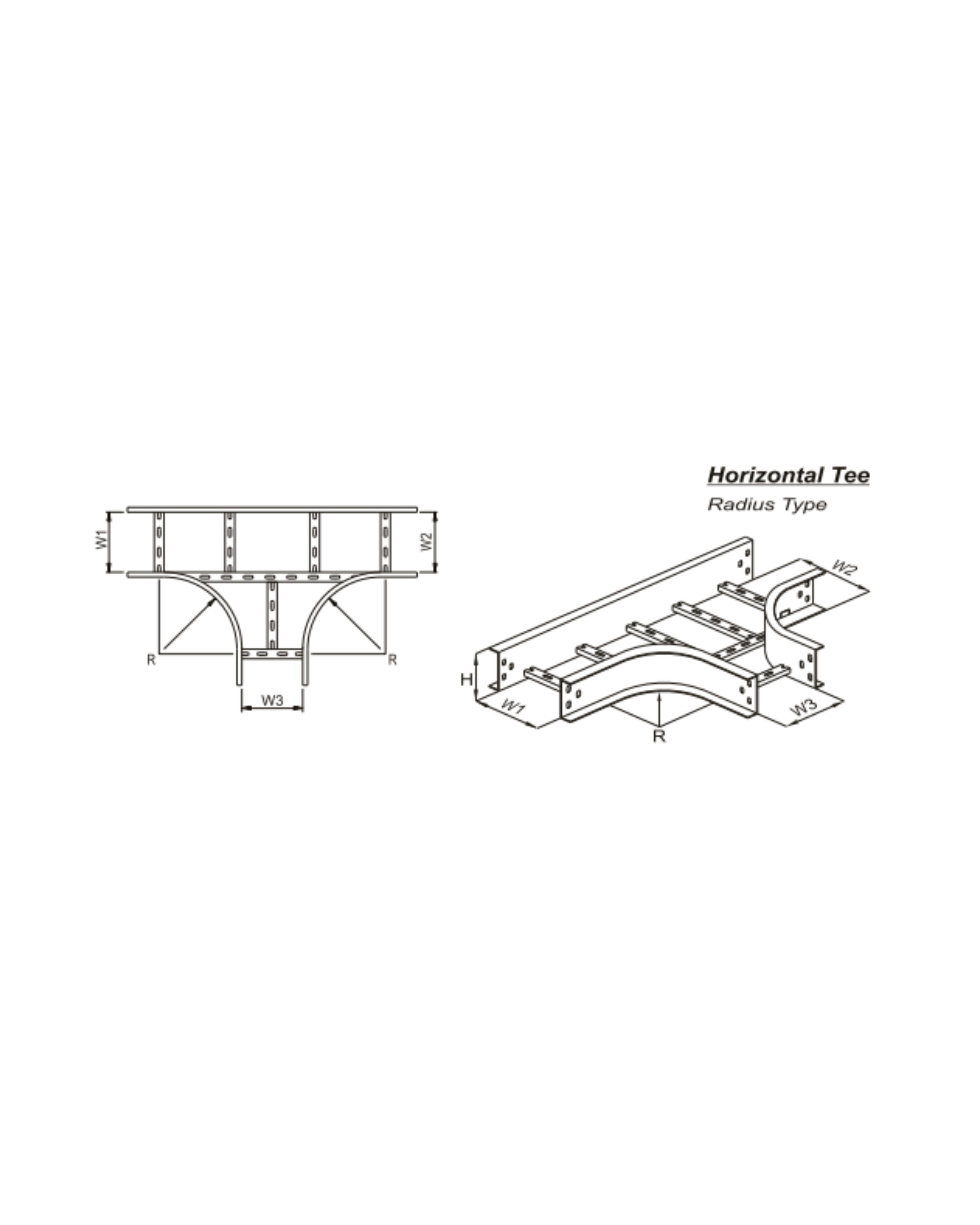 Horizontal Tee HD / HDC - Type