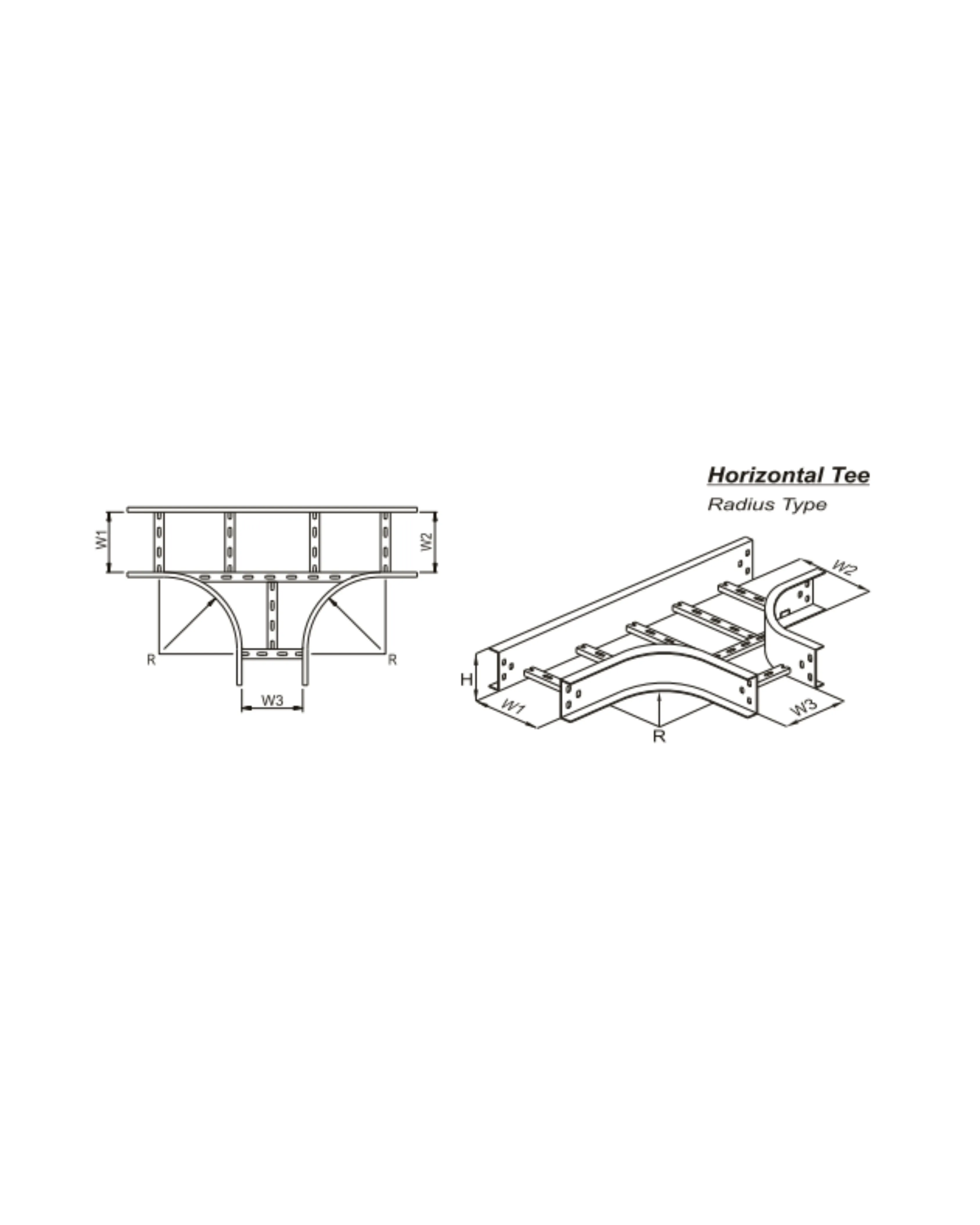 Horizontal Tee HD / HDC - Type