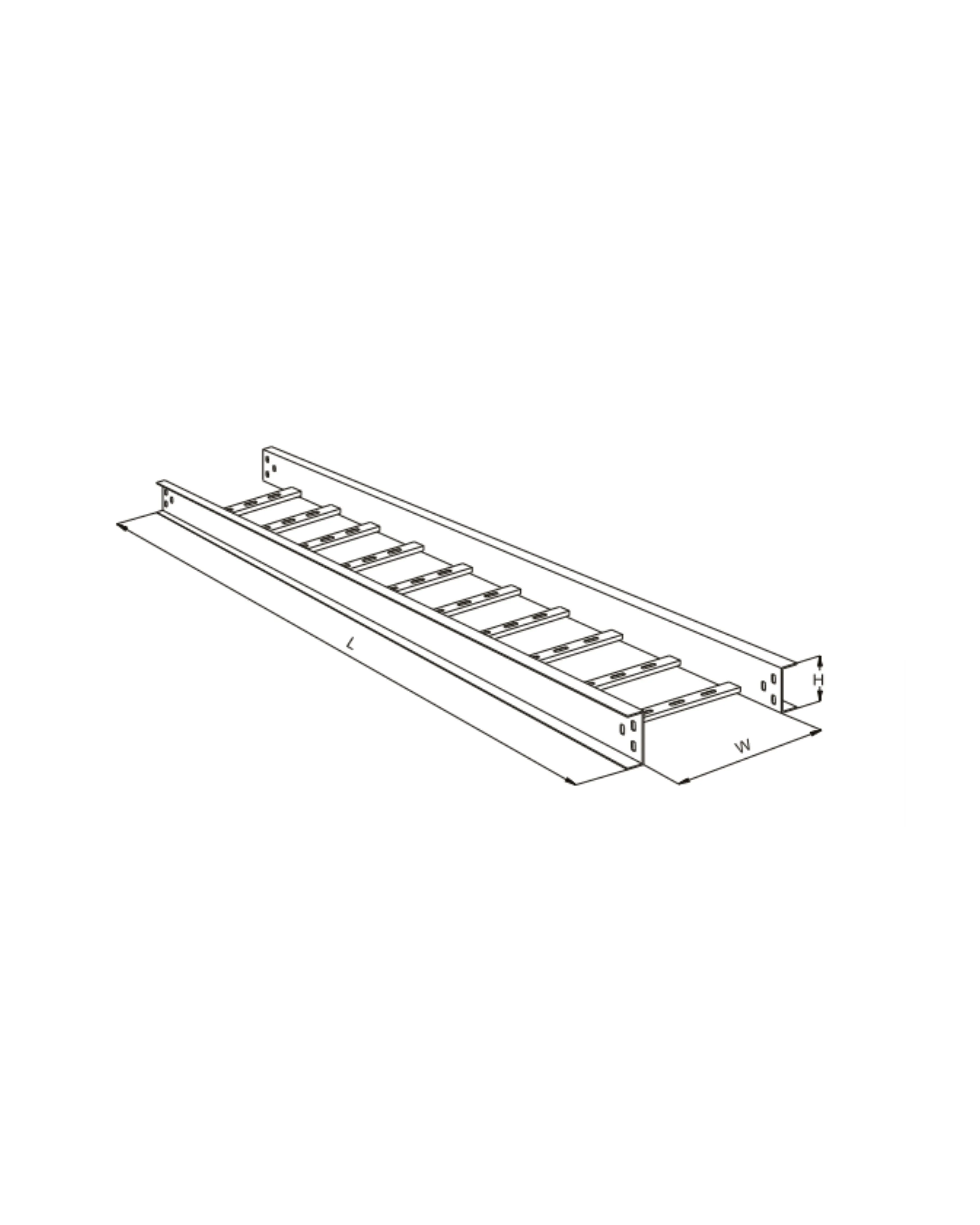 Straight Cable Ladder HD - Type