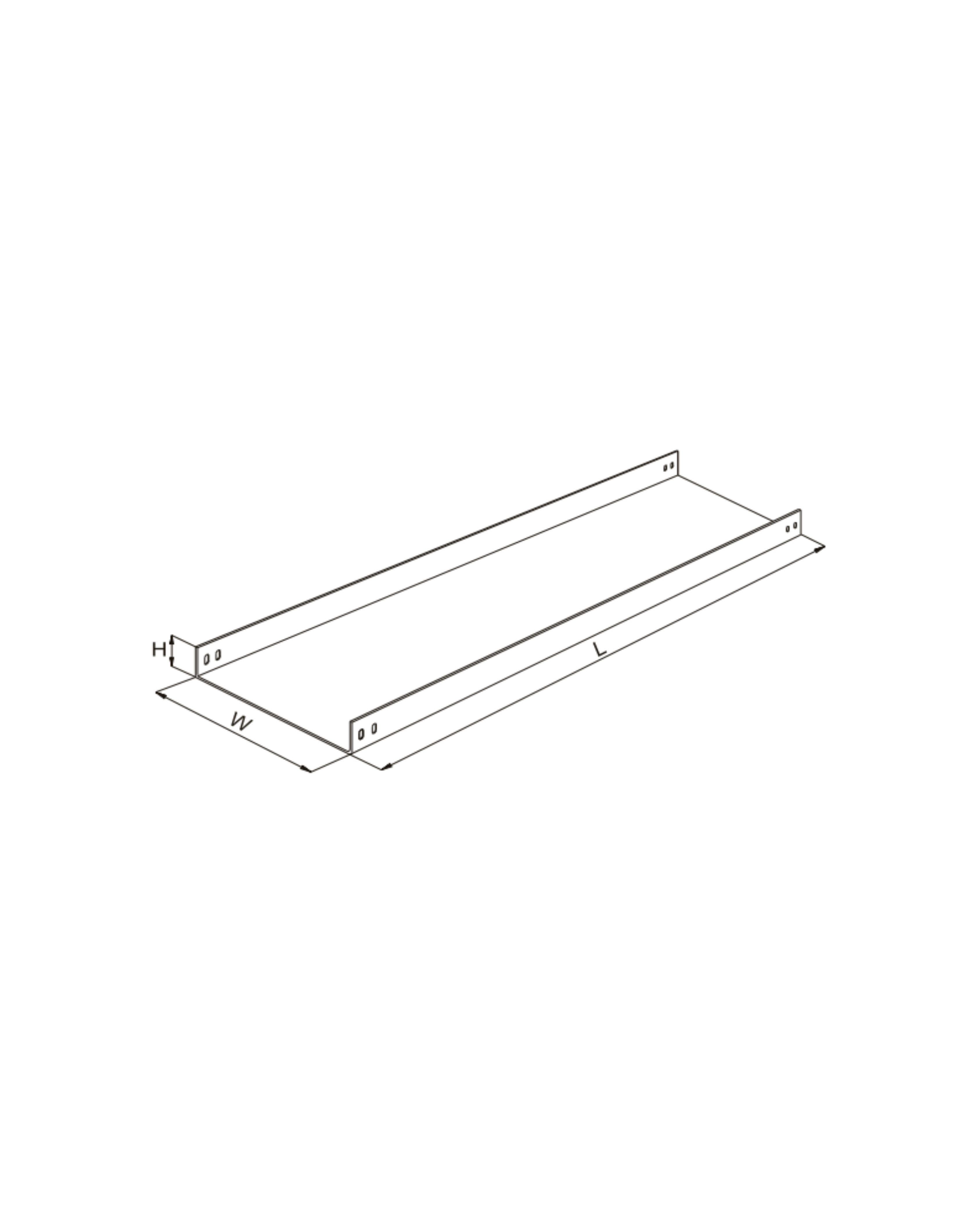 Straight Cable Duct STU - Type