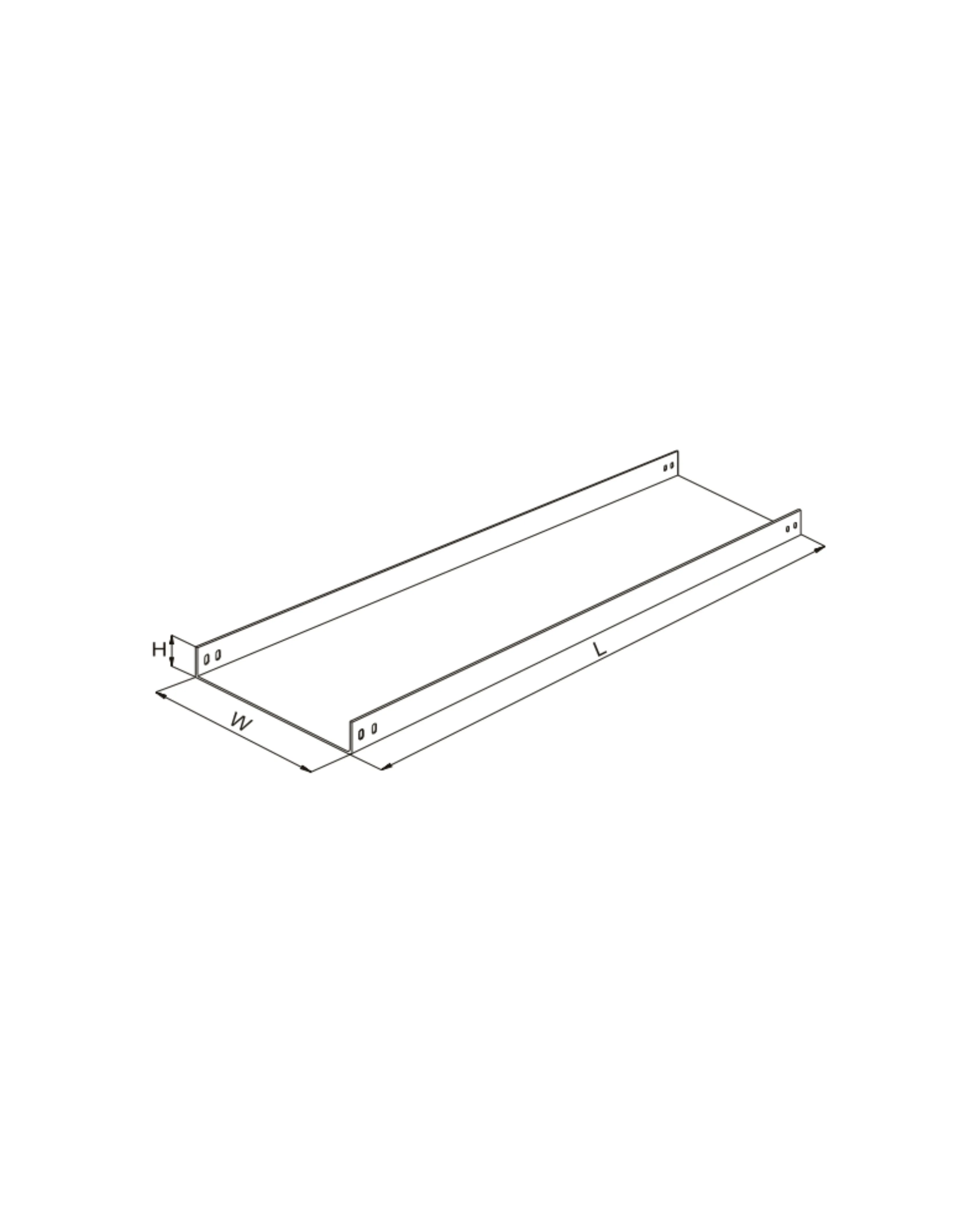 Straight Cable Duct STU - Type