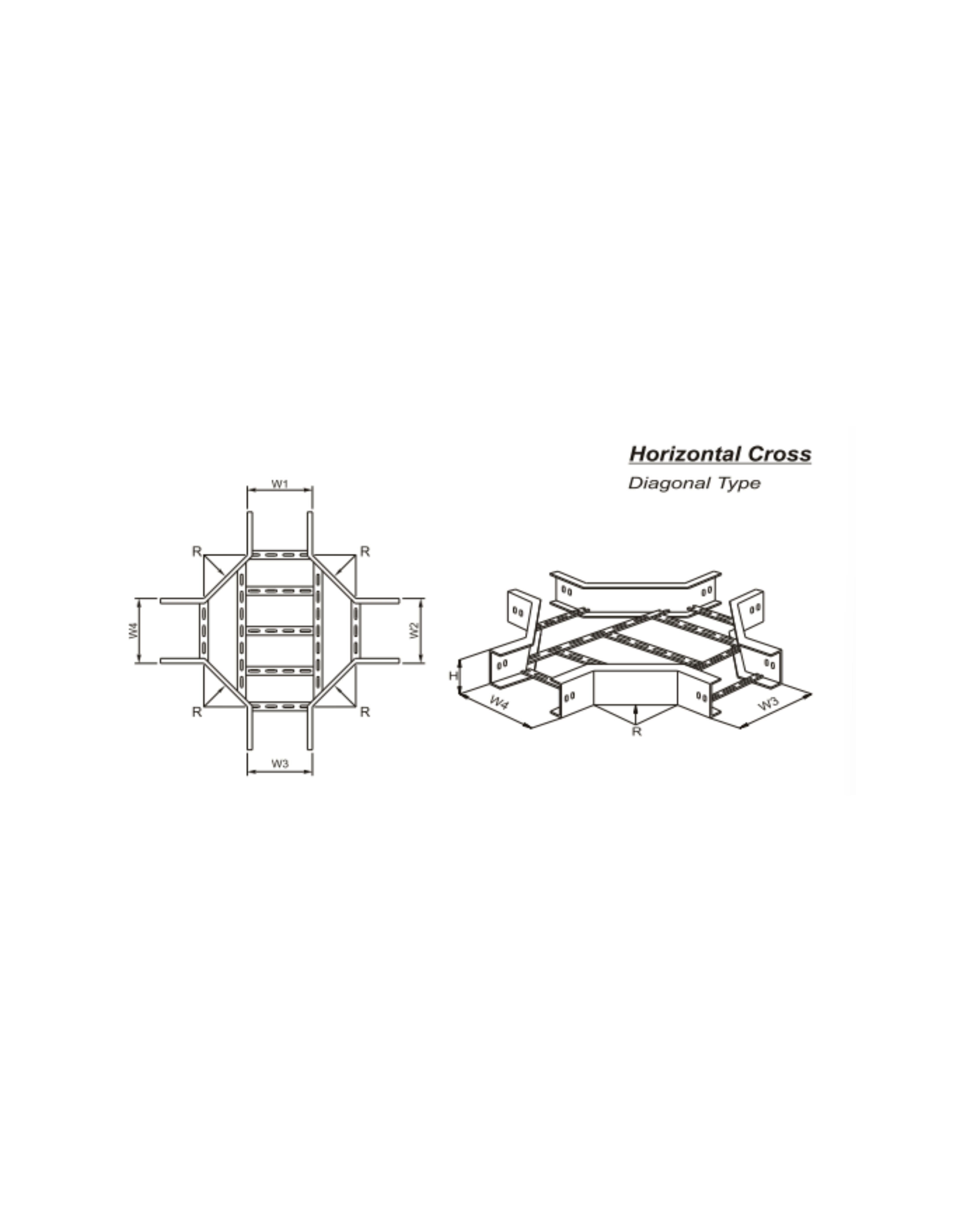 Horizontal Cross U - Type