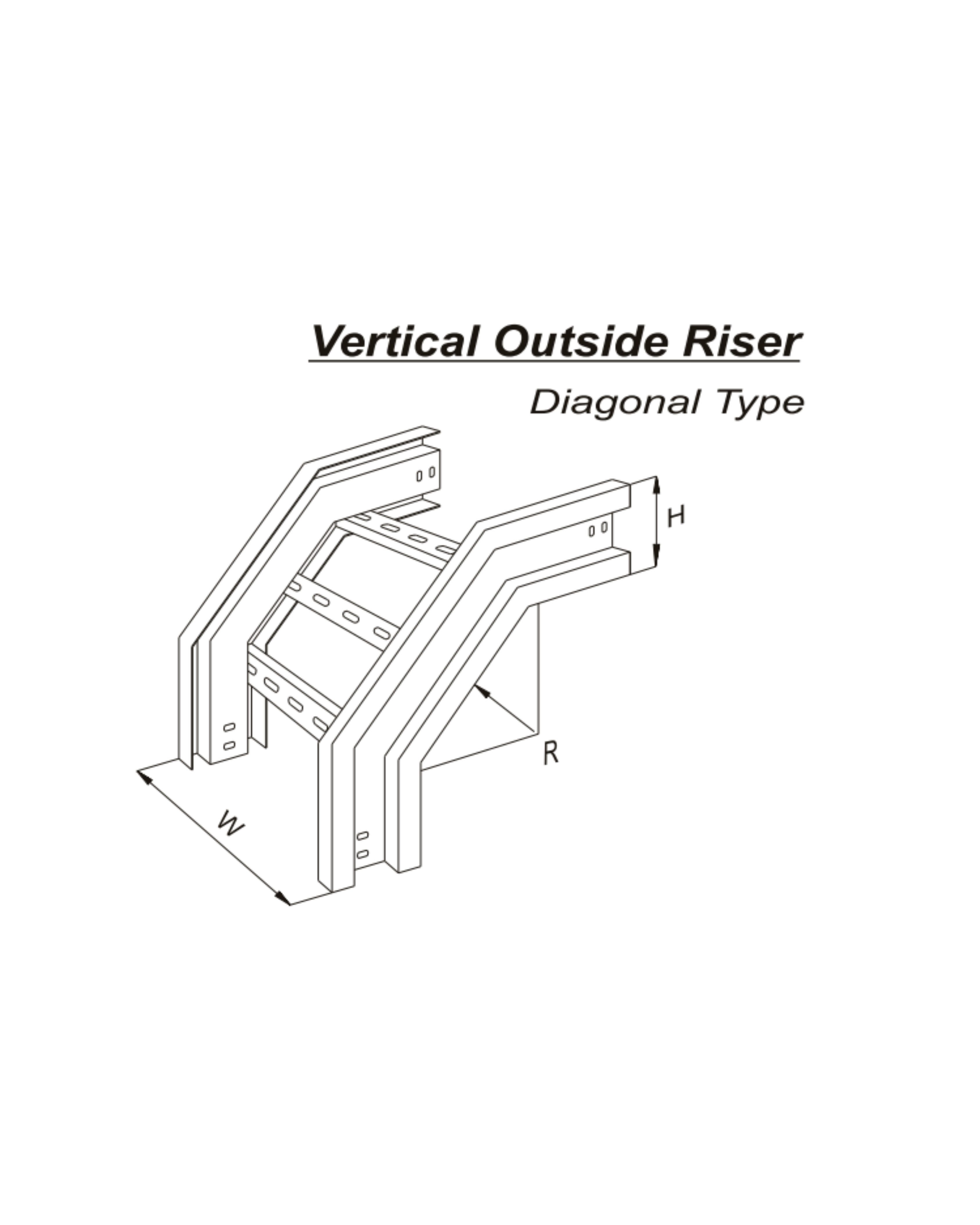 Vertical Outside Riser SLW - Type