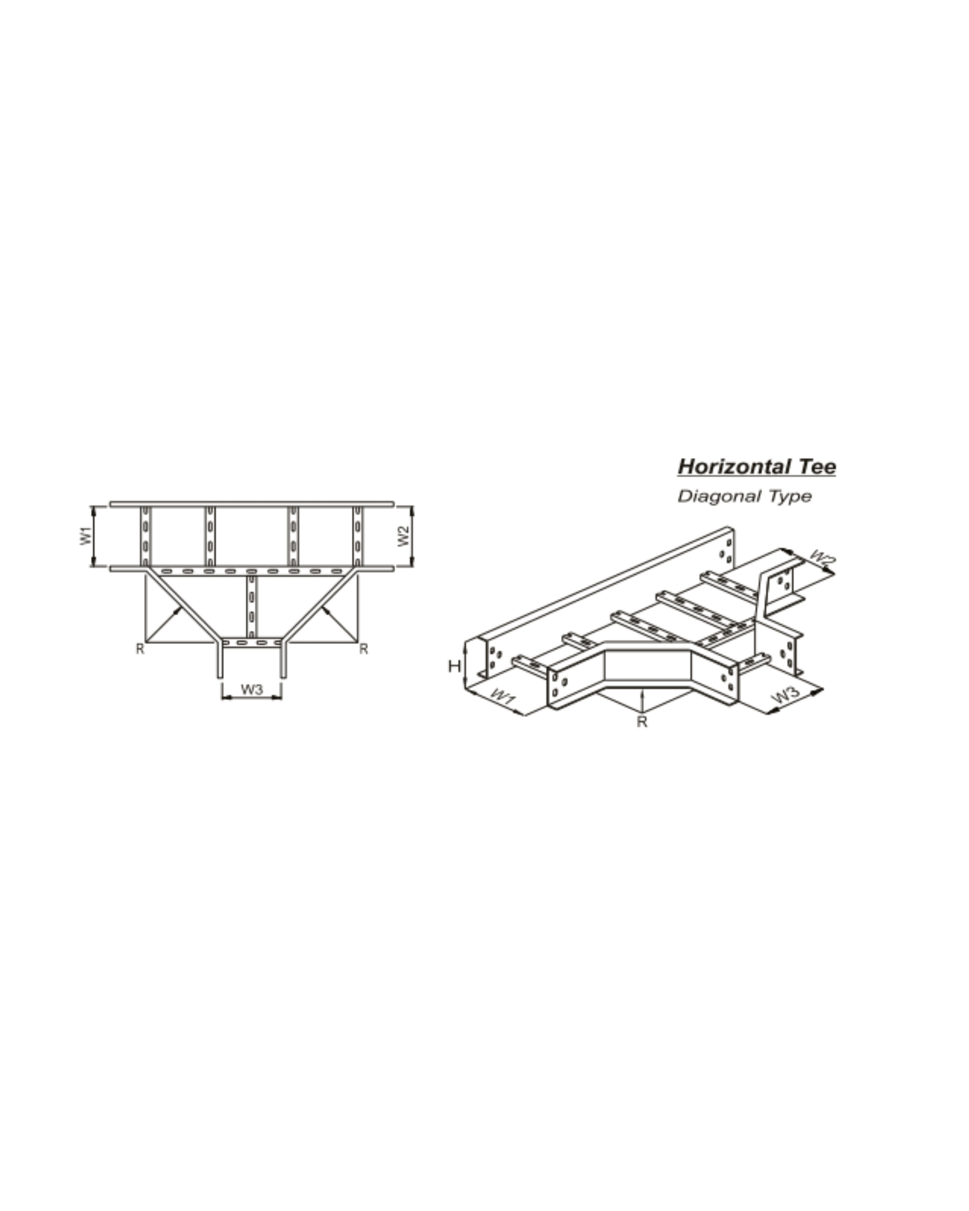 Horizontal Tee HD / HDC - Type