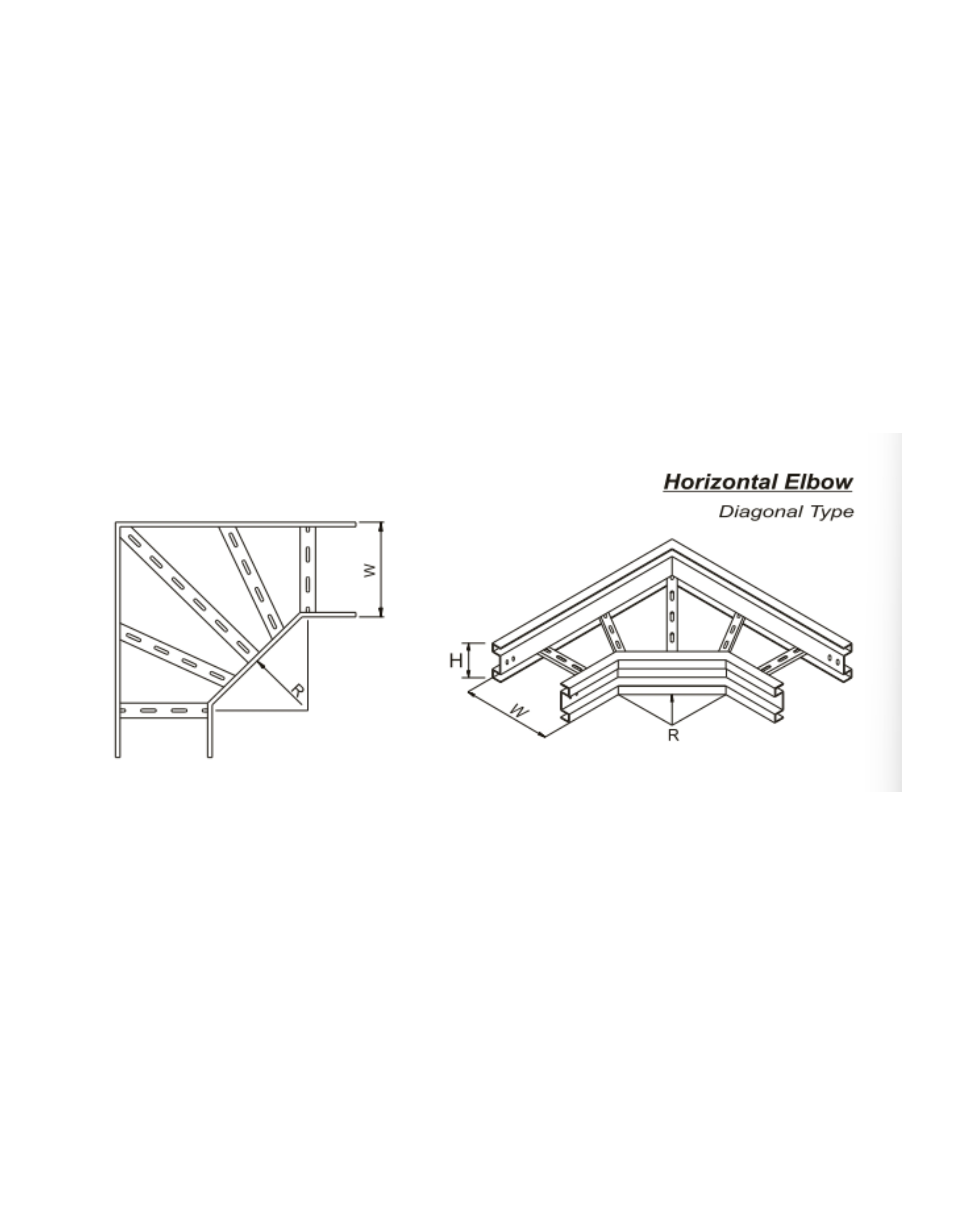 Horizontal Elbow SLW - Type