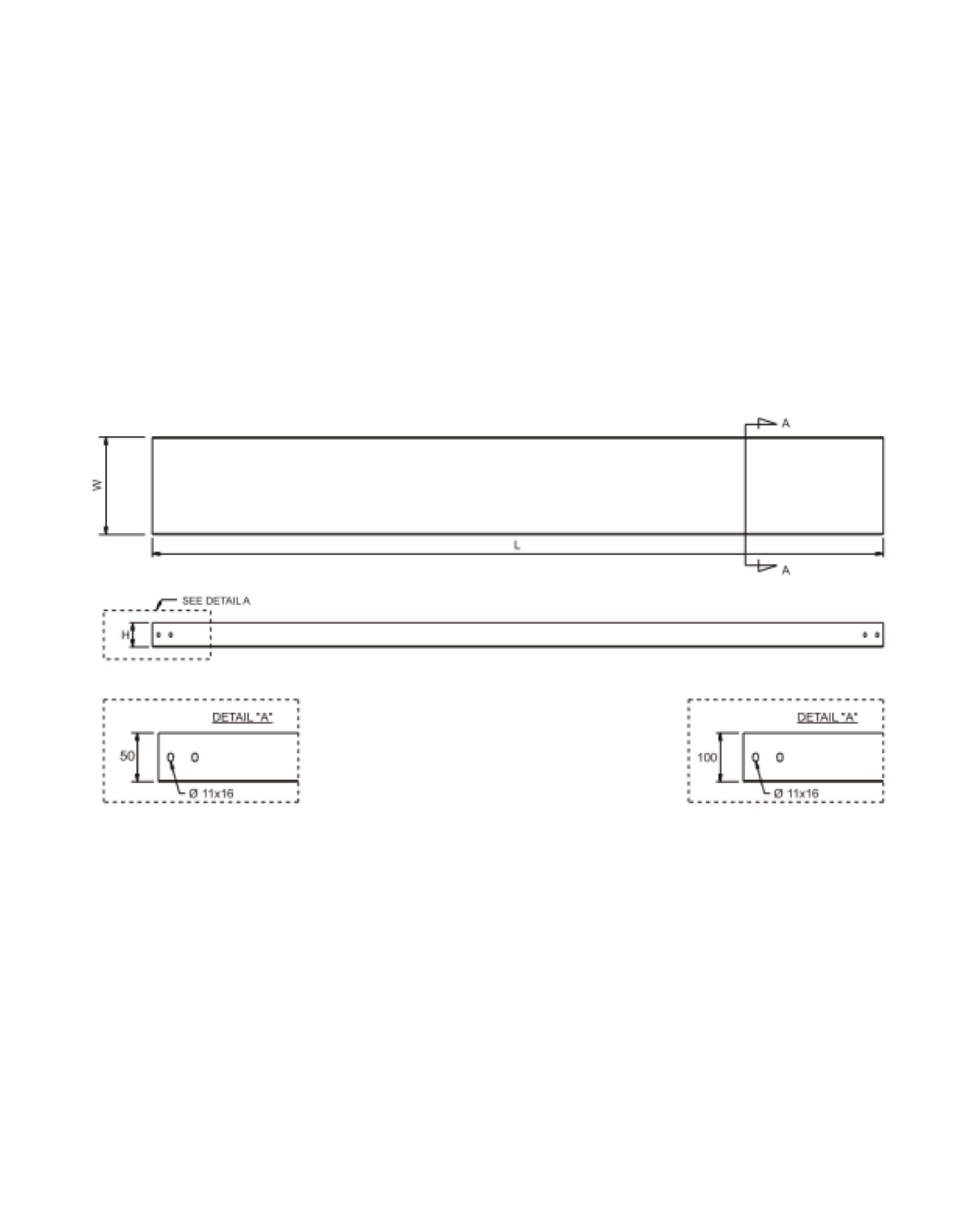 Straight Cable Duct STU - Type
