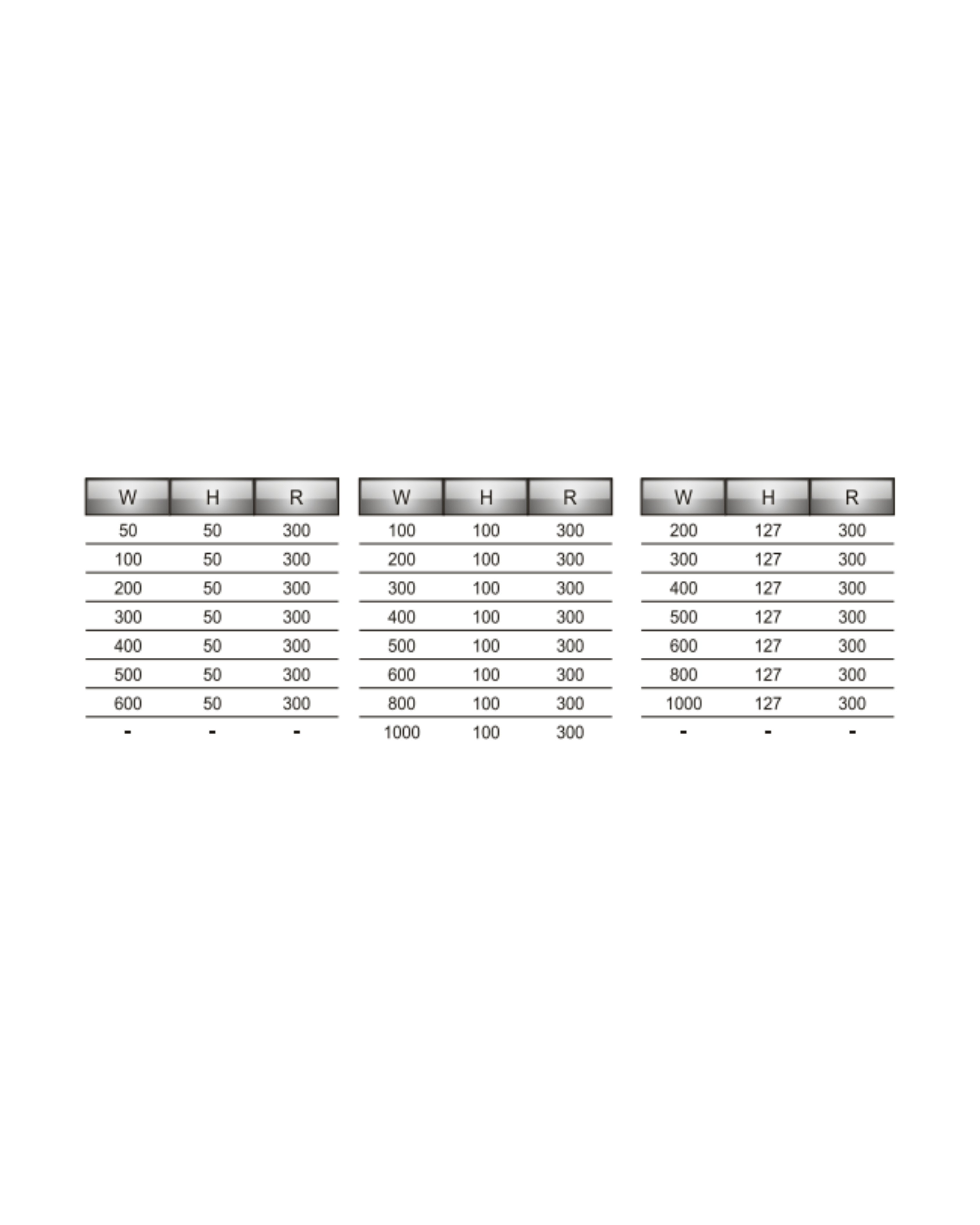 Vertical Outside Riser U - Type
