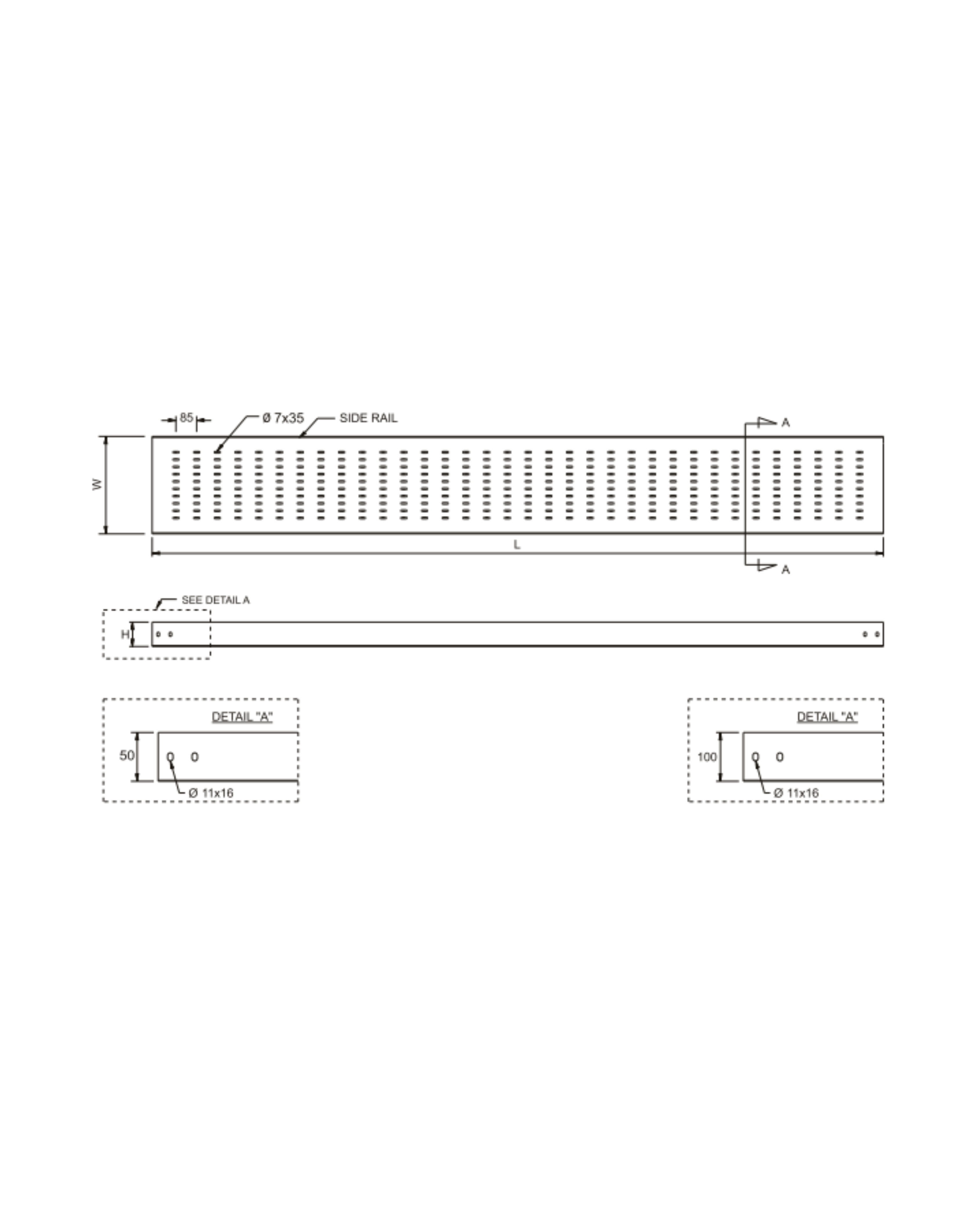Straight Cable Tray STU - Type